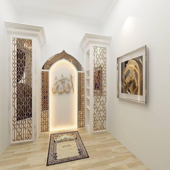 coin pour la prière dans la maison