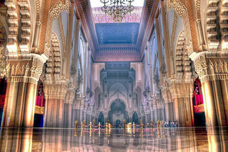 mosquee hassan 2 interieur