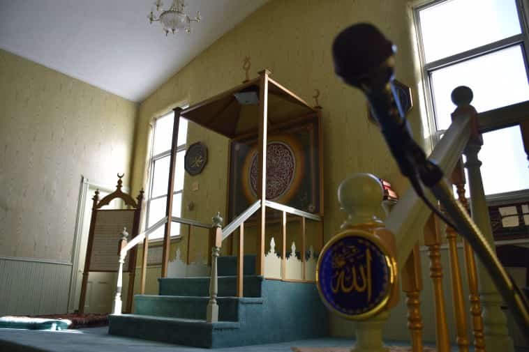 mehrab-et-minbar-mosquée-musulmane-de-Brooklyn
