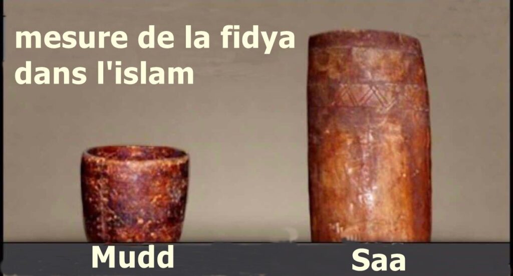 mesures de la fidya en islam saa et mudd