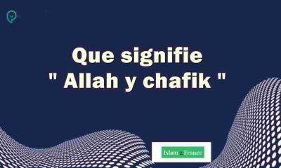 Allah y chafik